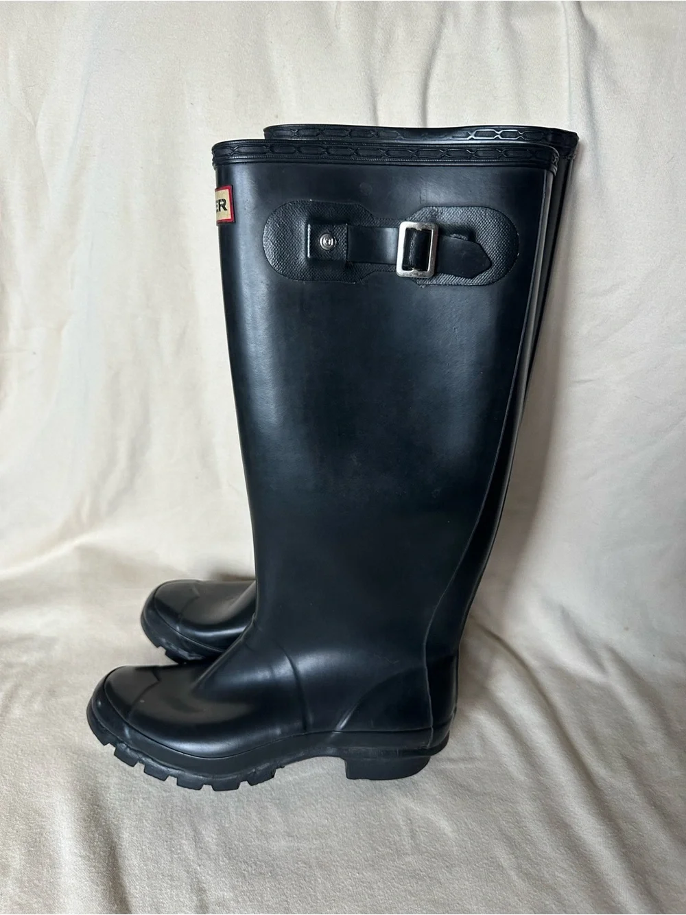 Hunter Hntres women w23279 rain Wellington waterproof boots Black 5